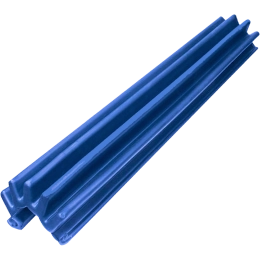 Причальный кранец Волна 120 градусов синий 800x160х140мм (ЗОУ-120-С)